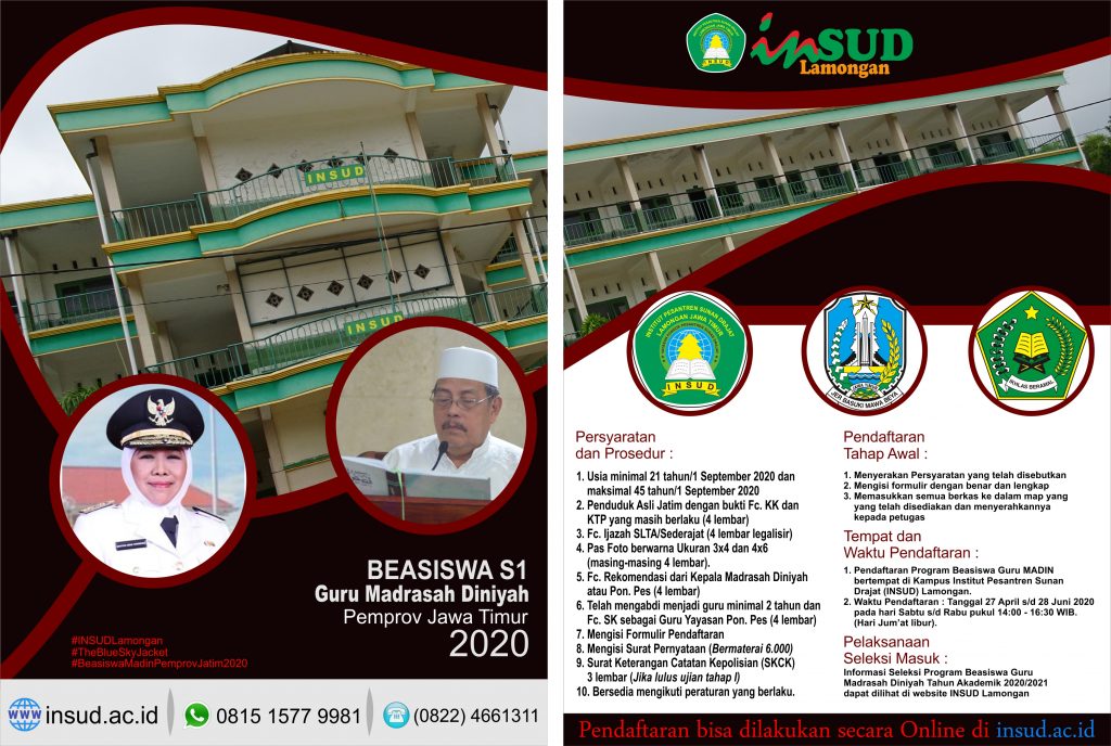 Beasiswa Guru Madin 2020