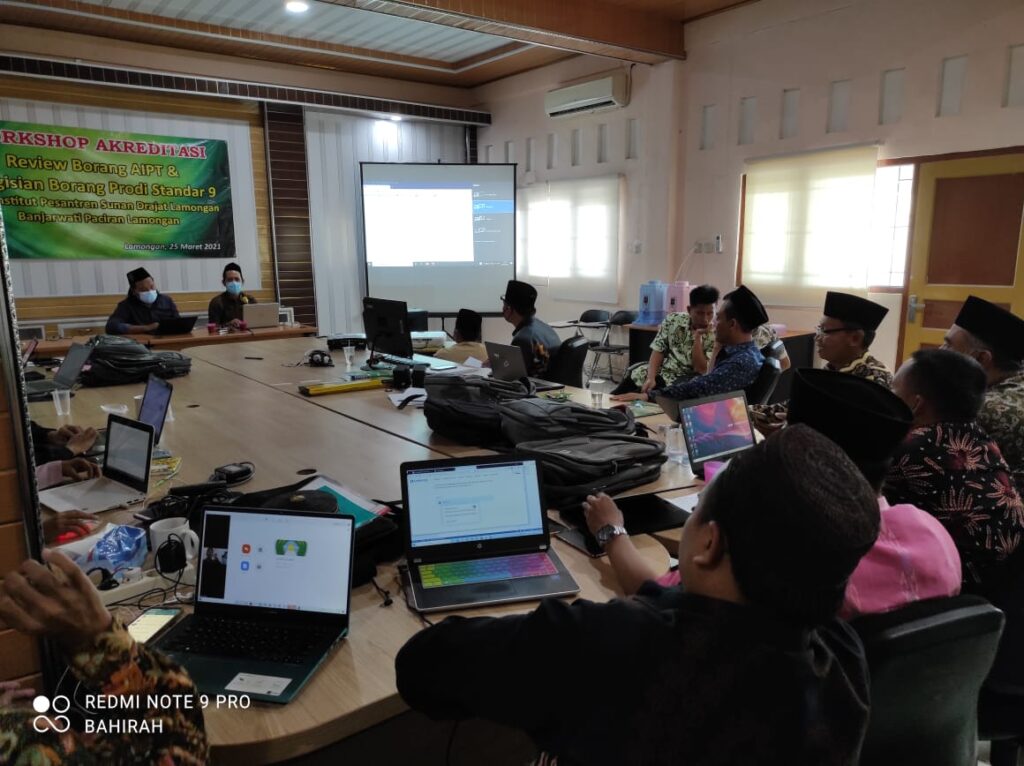 WORKSHOP AKREDITASI INSTITUSI 2021