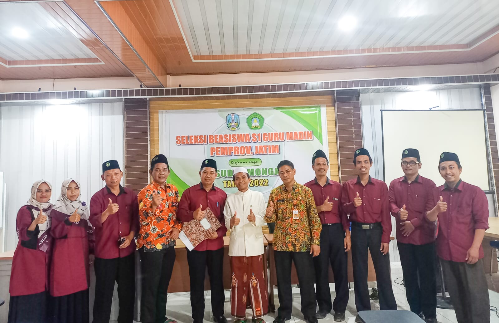 Seleksi Baca Kitab Kuning bagi Penerima Beasiswa S1 Pemprov Jatim yang Ke-5