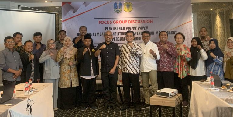 LP2M INSUD LAMONGAN Ikut Dalam FGD dengan Forum Kewaspadaan Dini Masyarakat (FKDM) Propinsi Jawa Timur