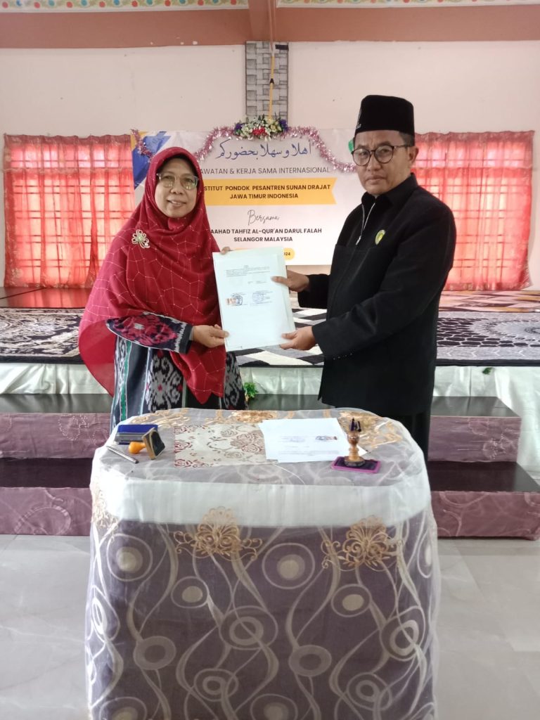MoU Kerjasama Internasional antara INSUD Lamongan dan Ma’had Darul Falah Selangor