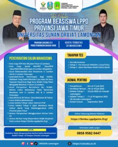 Hasil Seleksi Tahap 1 Program Beasiswa LPPD Pemprov Jatim