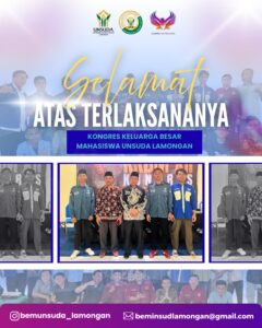 KONGRES KELUARGA BESAR UNIVERSITAS SUNAN DRAJAT LAMONGAN TAHUN 2026